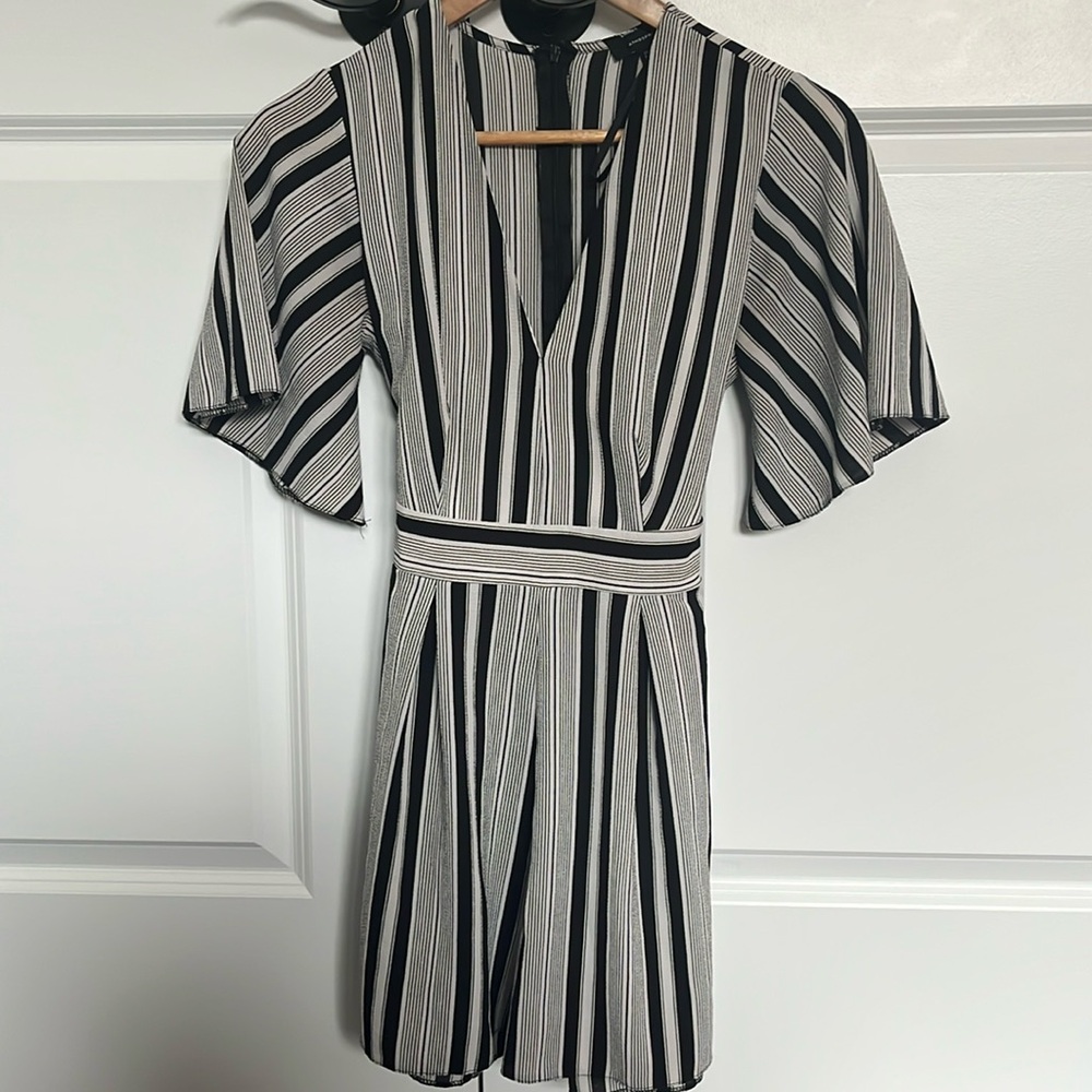 Cute Black/white Romper